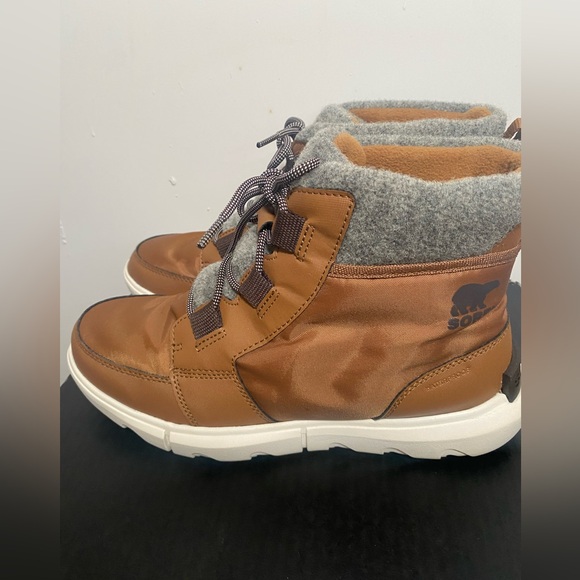 NWB Sorel Women's Winter Boots Snow, Velvet Tan Blackened Brown, 9.5 - Picture 4 of 9